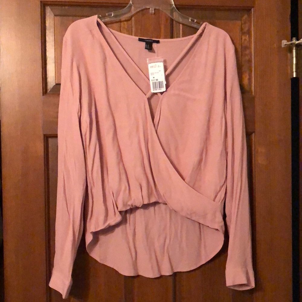 Forever 21 blush colored blouse. NWT!